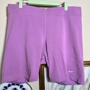NIKE Purple Lilac Bike Shorts 1X
